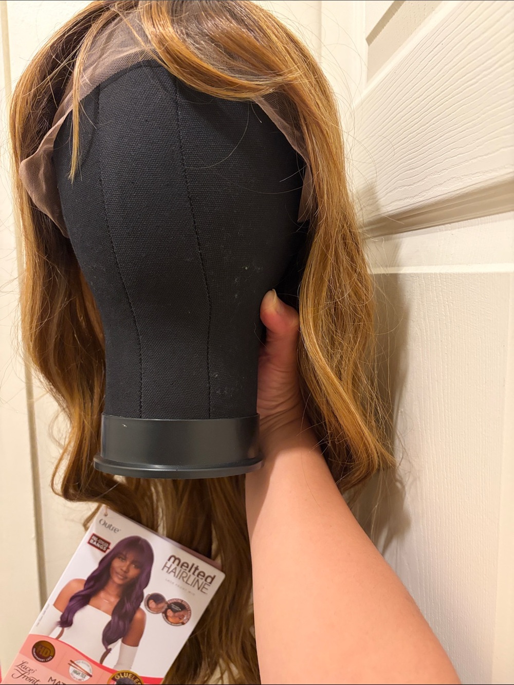 Melted Hairline Lace Front Wig — Honey Blonde Balayage